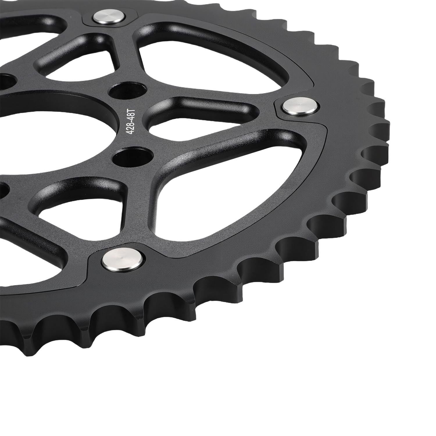 Pignone Posteriore Moto 48 Denti per Talaria, Posteriore 48 Denti, Nero | Trasmissione Posteriore, Uso Dirt Bike Elettrica, per Talaria, Posteriore 48 Denti, Talaria MX5 TL5500