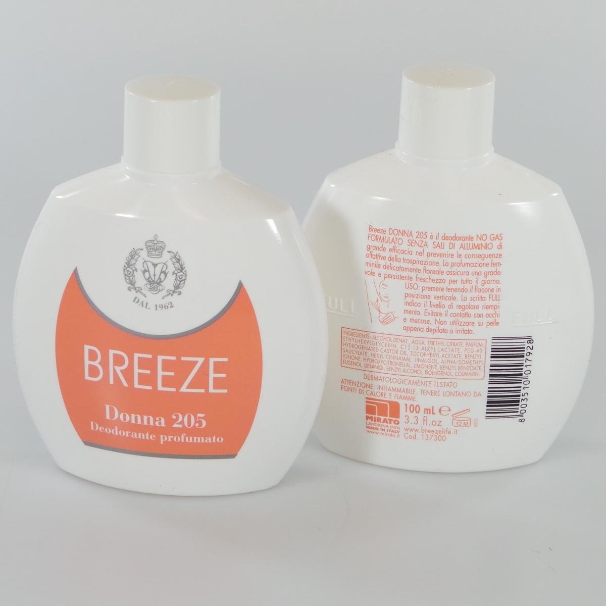 6 x Breeze Deo Women Squeeze 100ml