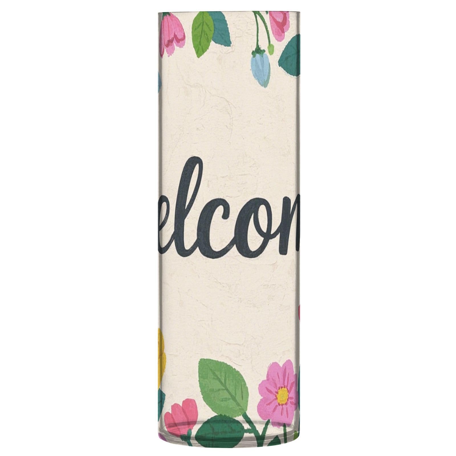 Vases colorés de 30 x 10 cm parfaits pour sublimer une table de mariage ou un bureau