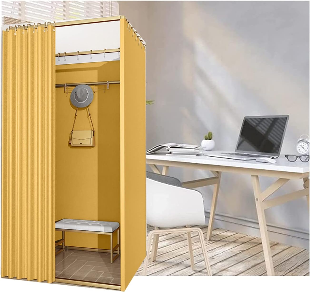 マーケティング 衣料品店のフィッティングルーム ドレッシングルームポータブルドレッシングルーム床から天井の専用フィッティングルーム 99 シェーディングレート太いシェーディングカーテンクロスメタル付きブティッククロークルームフレームは正方形のプライバシー マーケティング 衣料品店のフィッティングルーム ドレッシングルームポータブルドレッシングルーム床から天井の専用フィッティングルーム 99 シェーディングレート太いシェーディングカーテンクロスメタル付きブティッククロークルームフレームは正方形のプライバシー