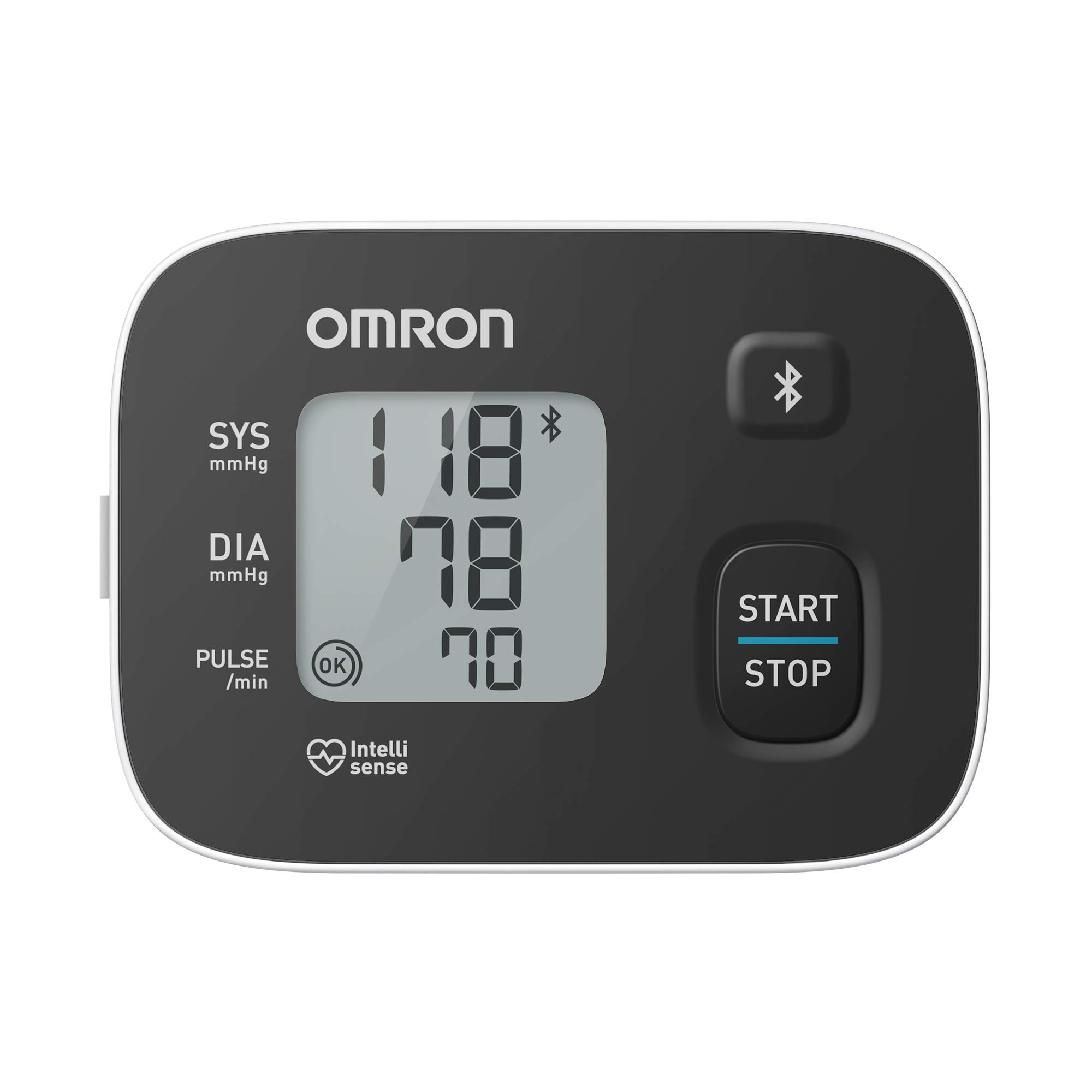 OMRON Tensiómetro RS3 Intelli IT de muñeca con Bluetooth, compatible con dispositivos iOs y Android + OMRON HN300T2 Intelli IT - Báscula digitale con Bluetooth y aplicación para smartphone
