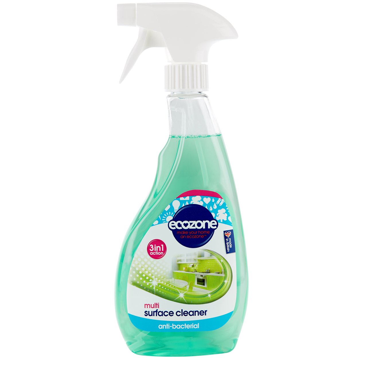 Ecozone - 3 in 1 Surface Spray 500ml