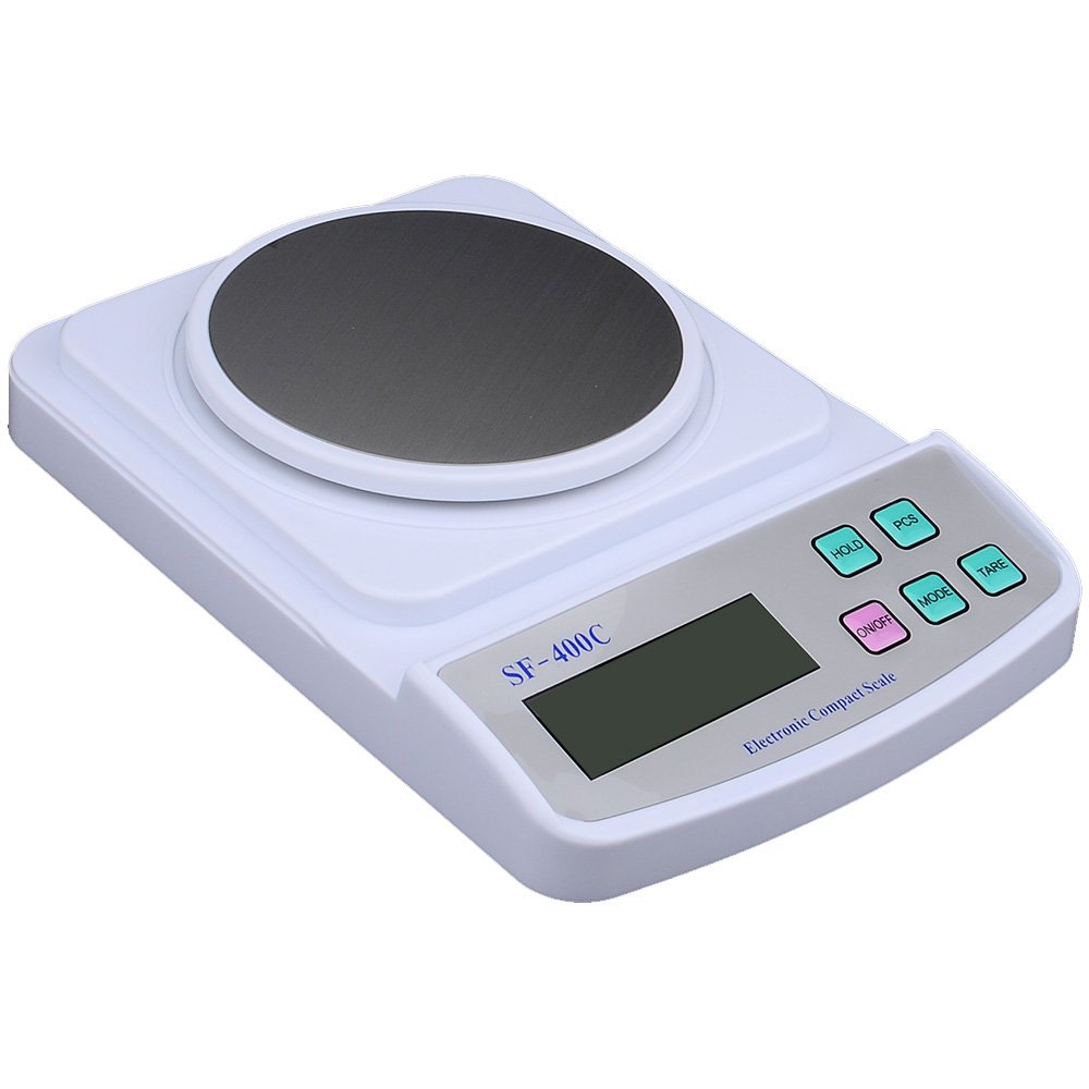 Balanza analítica de laboratorio de alta precisión, báscula electrónica digital de laboratorio, báscula para joyería, báscula electrónica de precisión para cocina Clark Scales (500 g, 0,01 g).