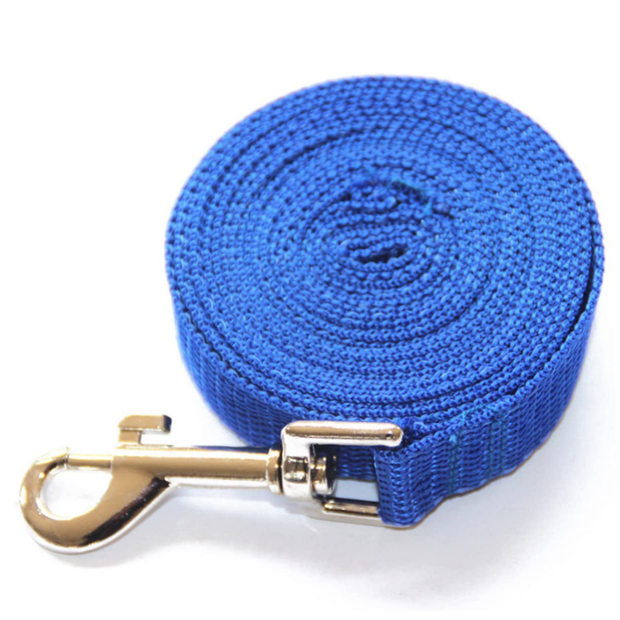 Toddmomy 2pièces Laisse Longue pour Chien De Mètres Collier Entraînement Bleu pour Dressage Discipline Animaux De Compagnie