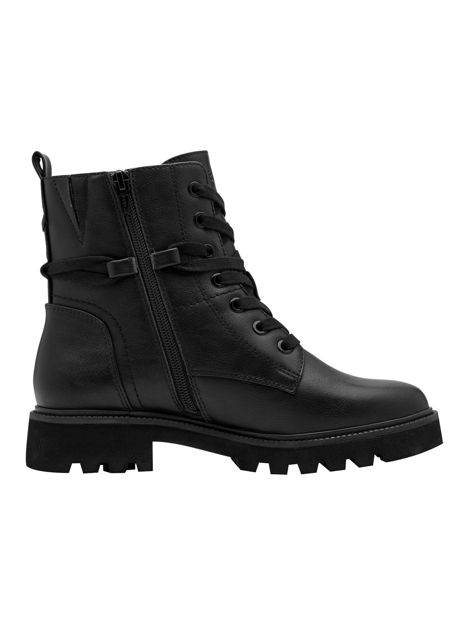 Jana Kobiety Jana Damen Lace Boot Flat VeganModa — buty