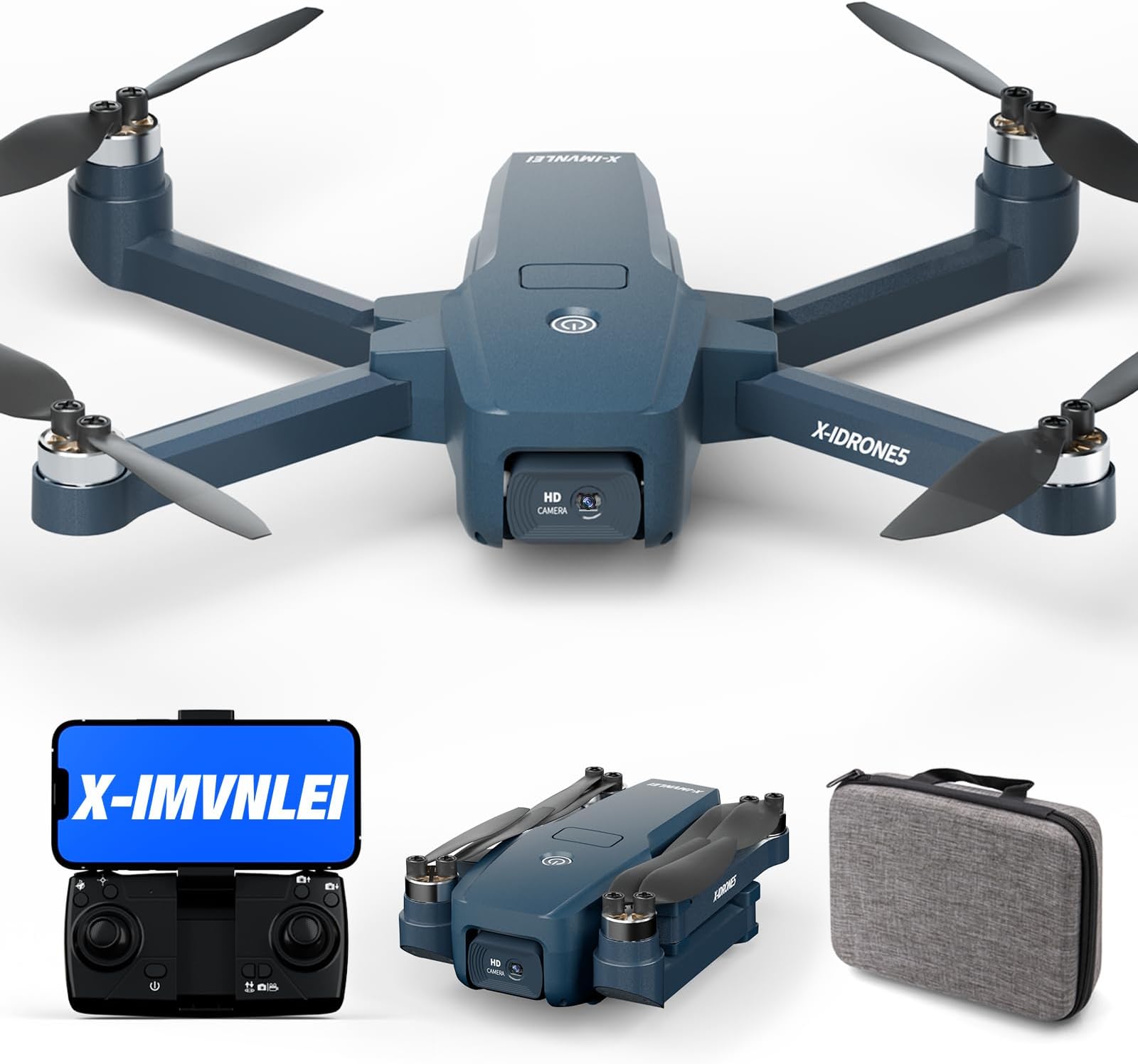 Drohne Mit 4K Kamera,GPS Drone Mit SD Karte, Brushless Motoren Drohnen Mit Kamera Für Erwachsene 4K, 5G WiFi Übertragung, GPS Drohnen Follow Me, Leichte Und Faltbare Drohnen Für Anfänger
