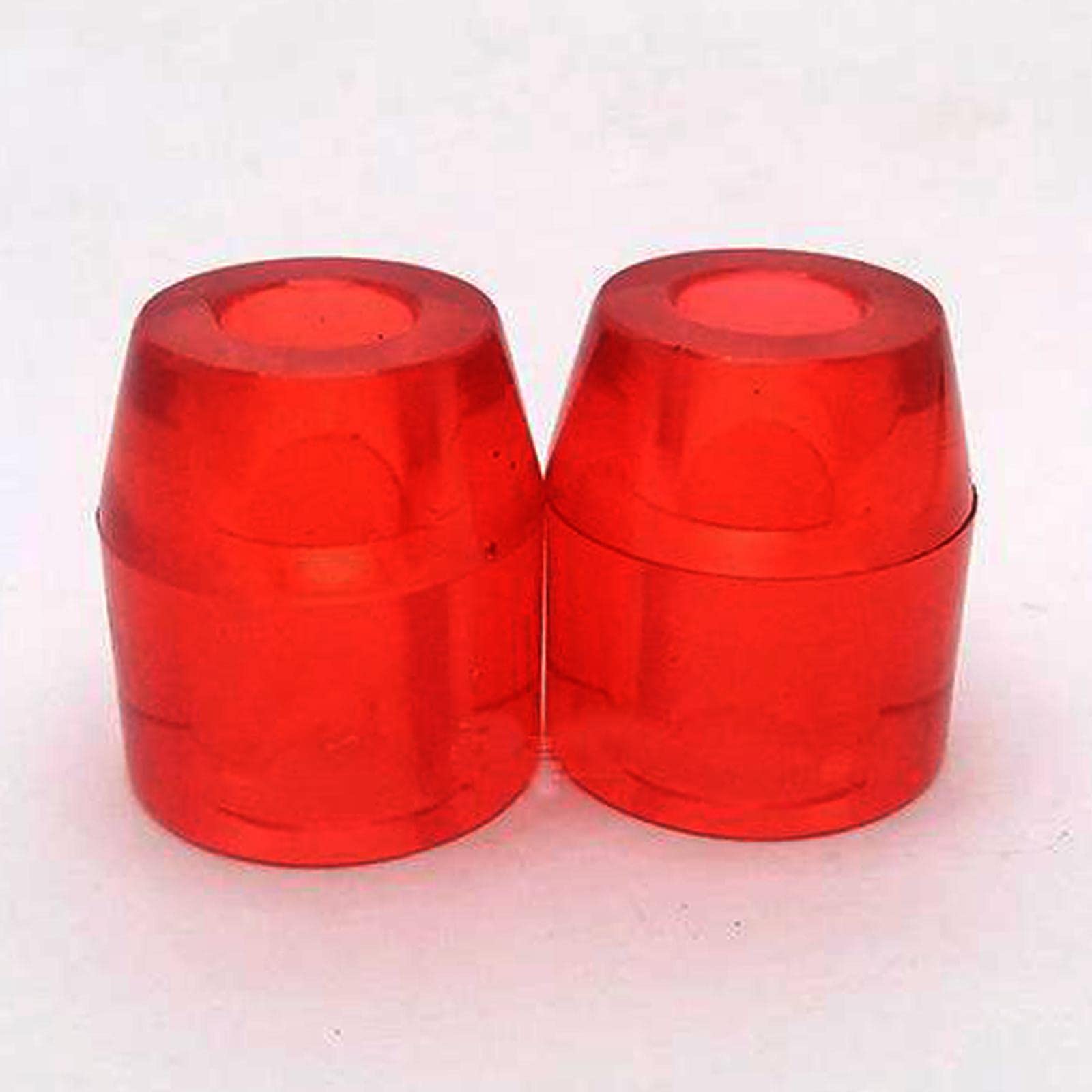 kowaku 4X 2 Sets Skateboard Truck High Elastic PU Longboard Bushings Gasket Shock Pad Plate Accessories Many Colors Durometers