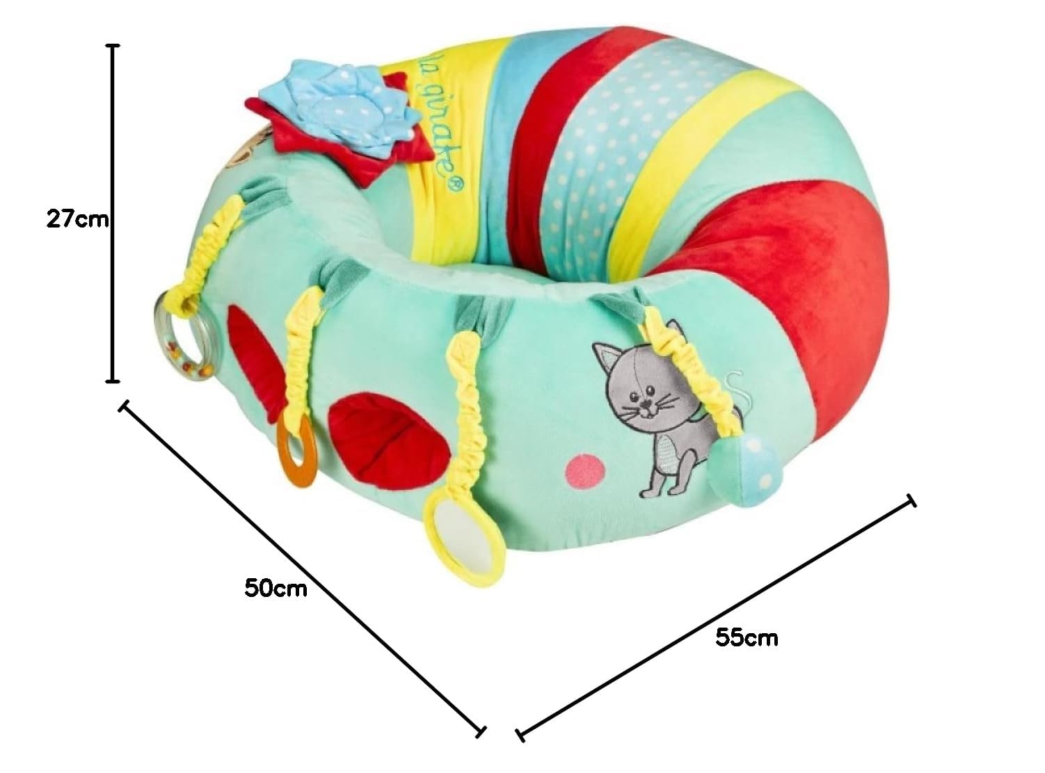 SOPHIE LA GIRAFE Asiento de Actividades Baby Seat & Play Fresh touch +3 Meses