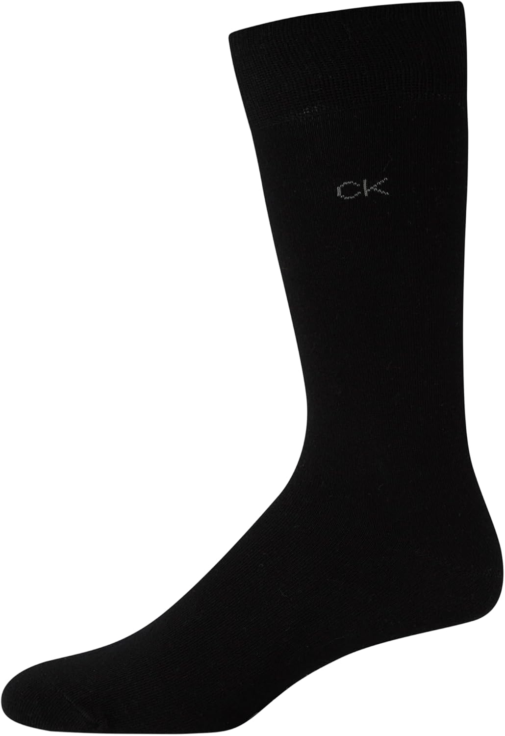 Calvin Klein Mens Dress Socks - 10 Pairs Soft Cotton Blend Crew Socks for Men - Classic Comfort Stay Up Cuff Mixed Pattern - Image 6