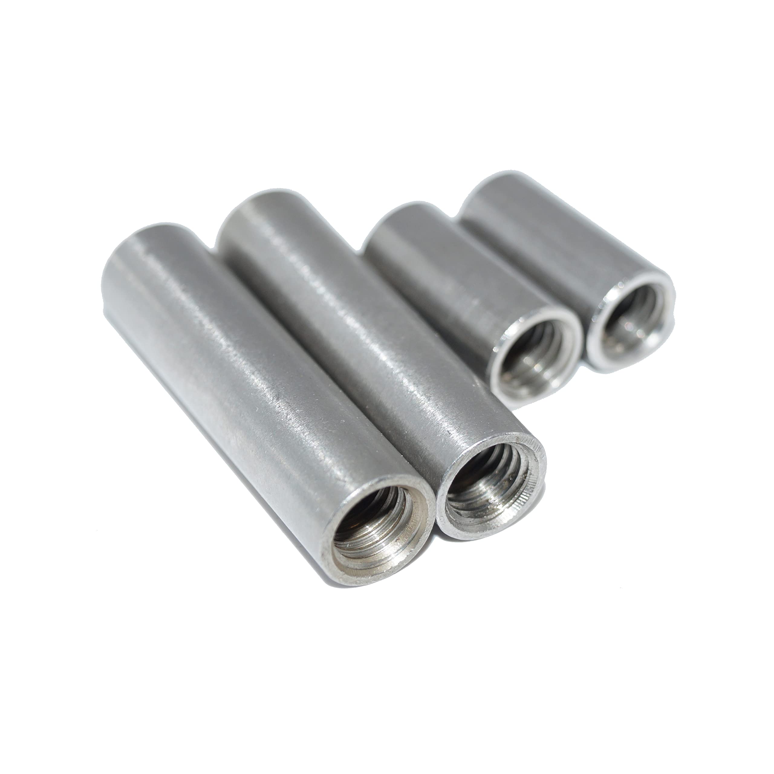 Round Sleeve M8X50 Stainless Steel A2 Threaded Inserts Sleeve with Internal Thread V2A Rustproof Outer Diameter 11 mm Pack of 10 - Image 4