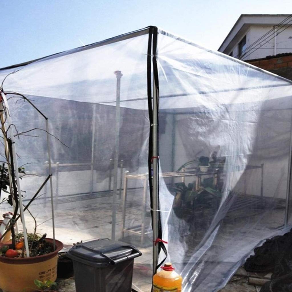 Wodoodporna ciężka płyta cienia plastikowa wodoodporna plandeka 2x3m (rozmiar: 6x8m)