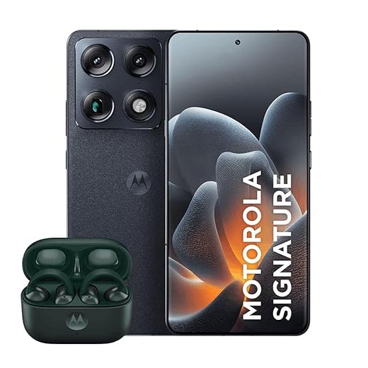 Kit Motorola Signature 5G 512GB Preto + Loop Verde