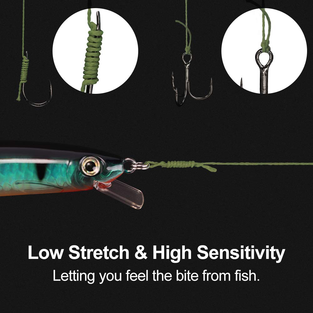 SKYSPER Trenzado de Pescar X4 Trenzado de 4 Hilos 300/500/1000 m PE Sedal Trenzado Super Suave Fuerte de Polietileno Línea de Pesca 15-100LB Profesional Hilo Trenzado para Pesca en mar — view 6