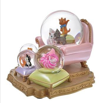 ディズニーストア 限定 猫の日 スノードーム Disney CAT Disney - おしゃれキャット スノードーム ディズニーストア