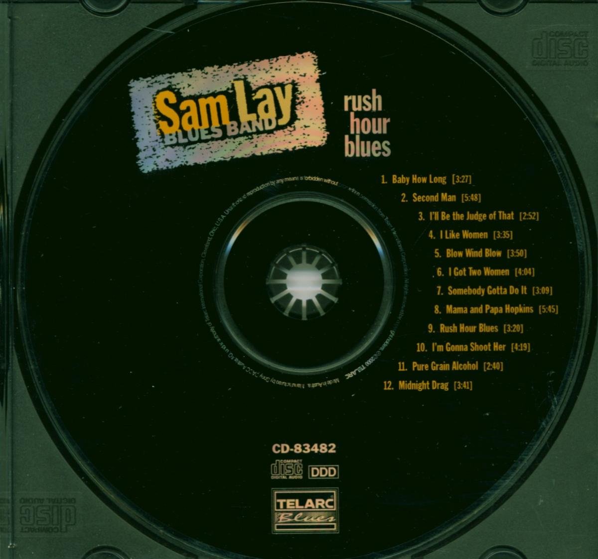 Rush Hour Blues [Audio CD] LAY,SAM BLUES BAND