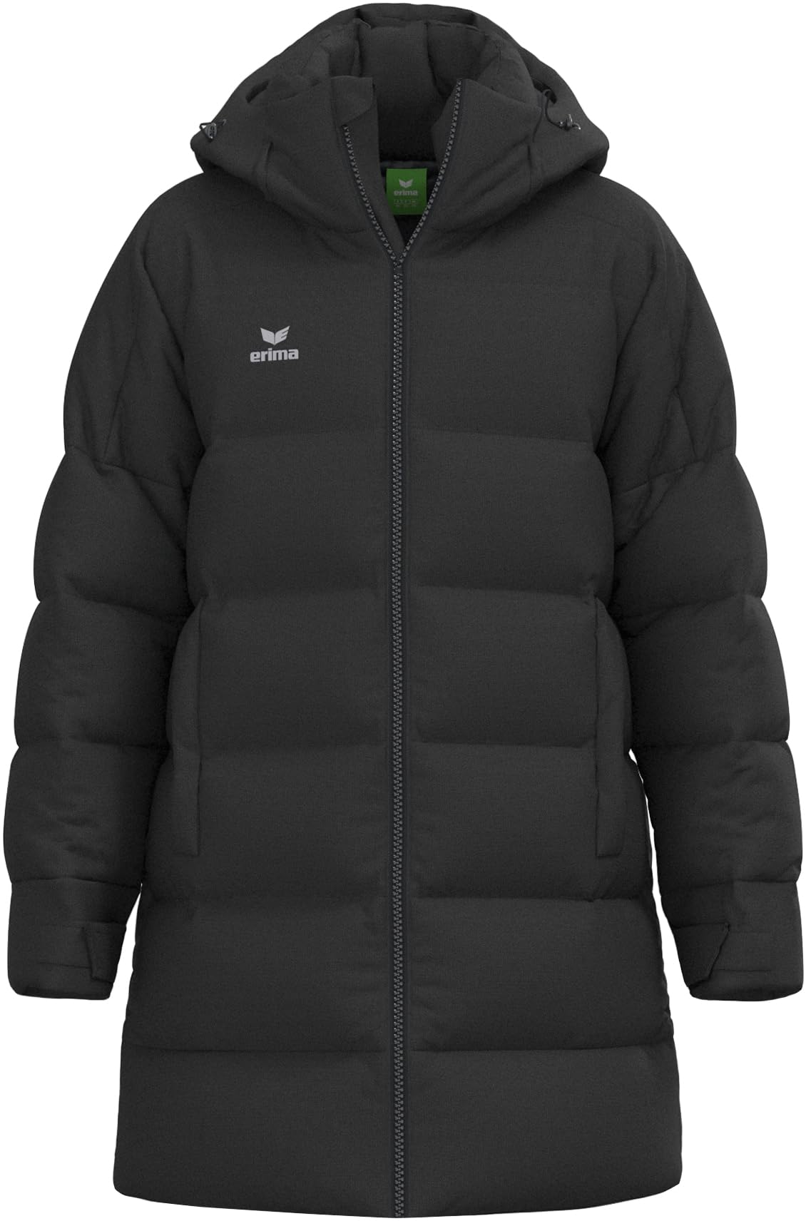 Erima Men's Noir Long Down Jacket