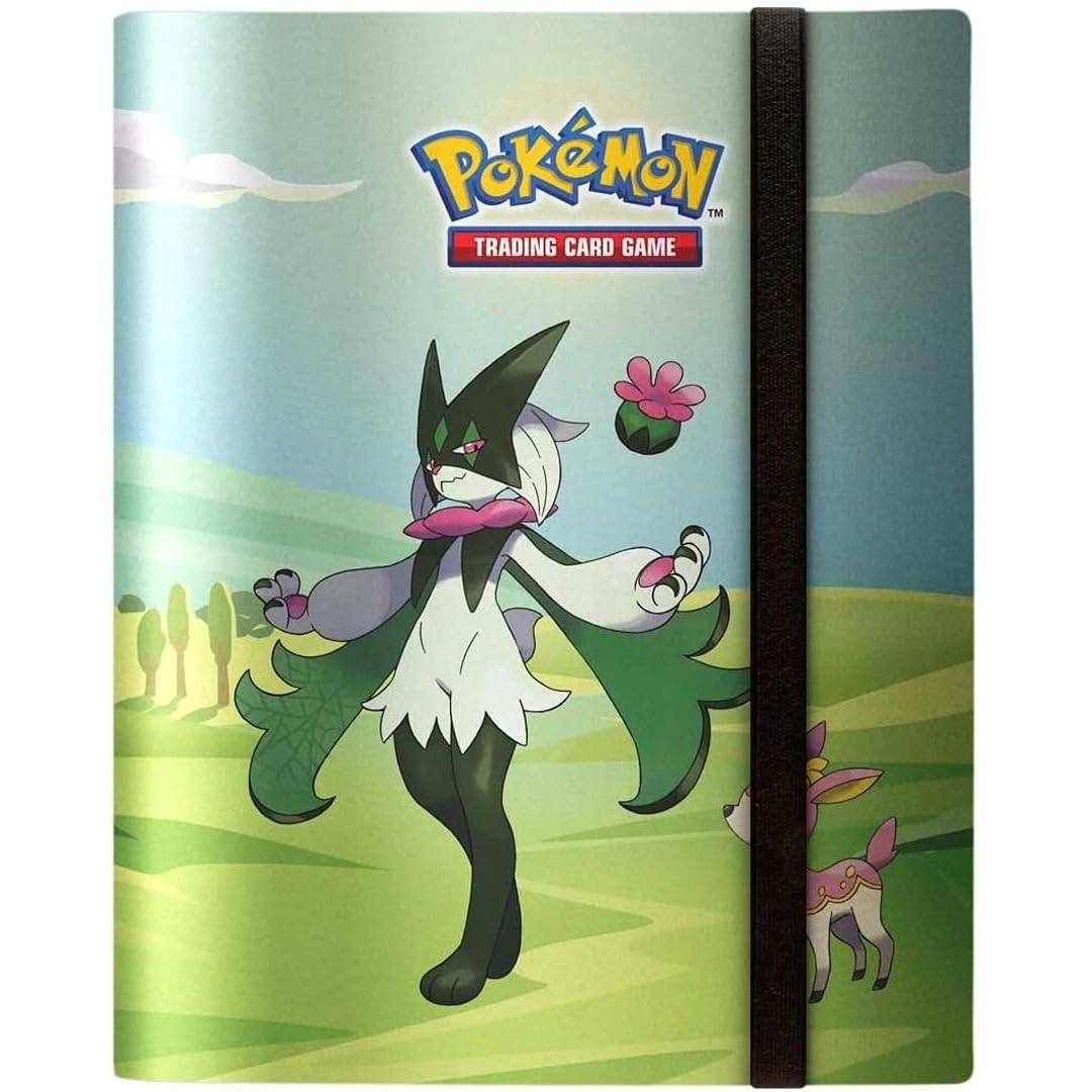 Ultra PRO Gallery Series Morning Meadow 9-Pocket PRO-Binder for Pokémon Cards - Pokemon Card Binder for Magic The Gathering, Trading Cards, Sports Cards, Card Storage & Display