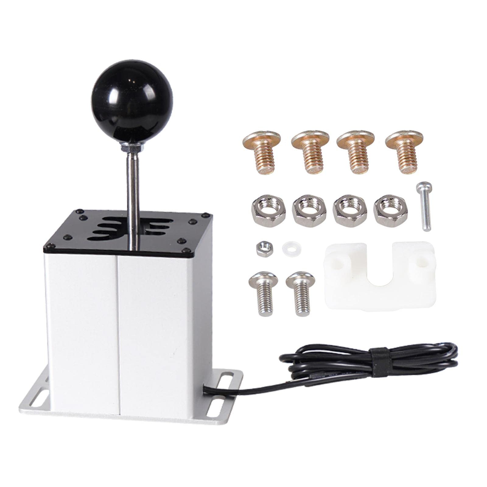 USB Simulator Shifter H Gear Shifter Fit for Logitech G29 G27 G25 G920 for Thrustmaster T300RS/GT Steering Wheel for Dirt for WRC for LFS, 6+R