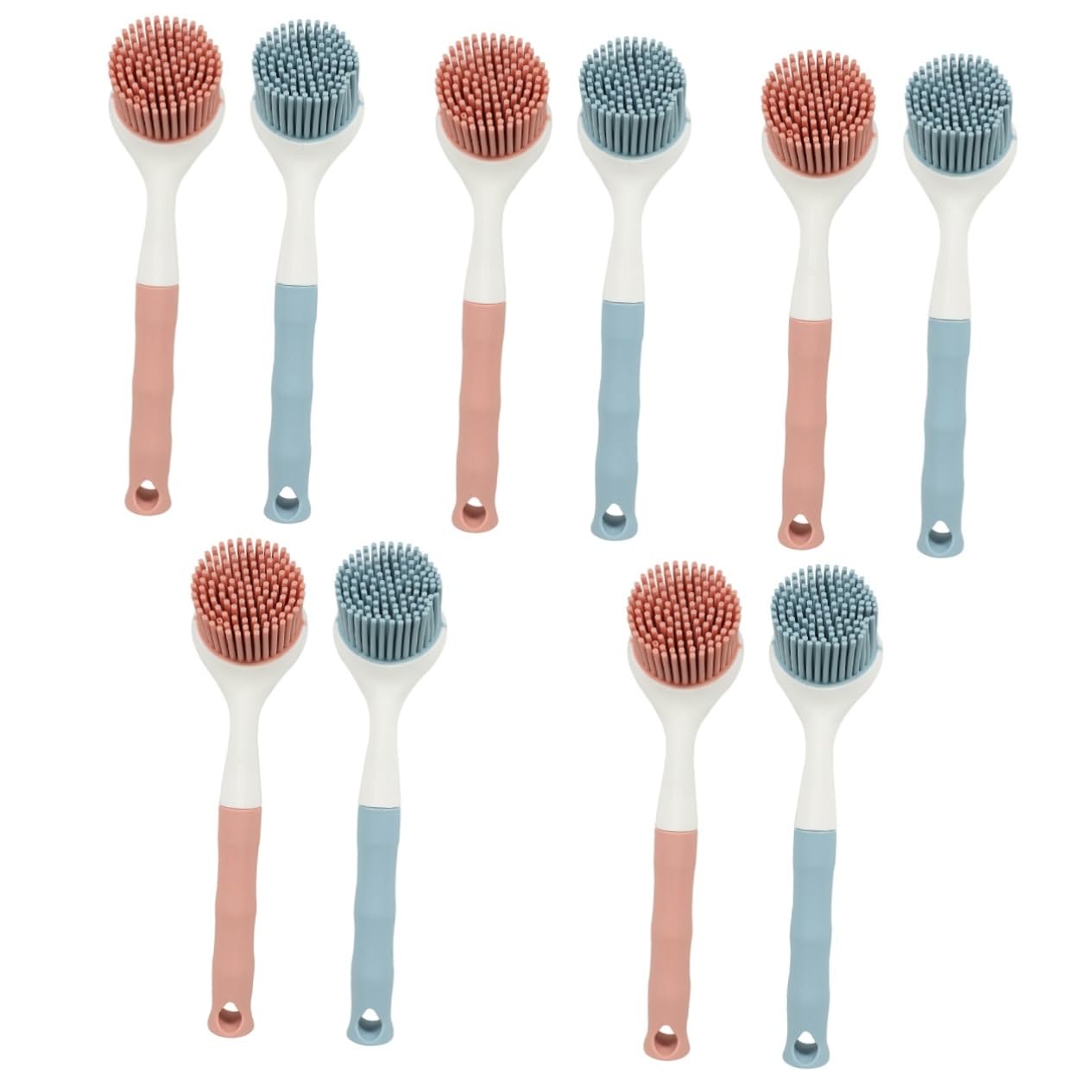 Healvian 10piezas Cepillo para Fregar Escobilla De Cocina para Platos y Sartenes Cepillo De Limpieza para Fregadero para Utensilios De Cocina Antiadherentes