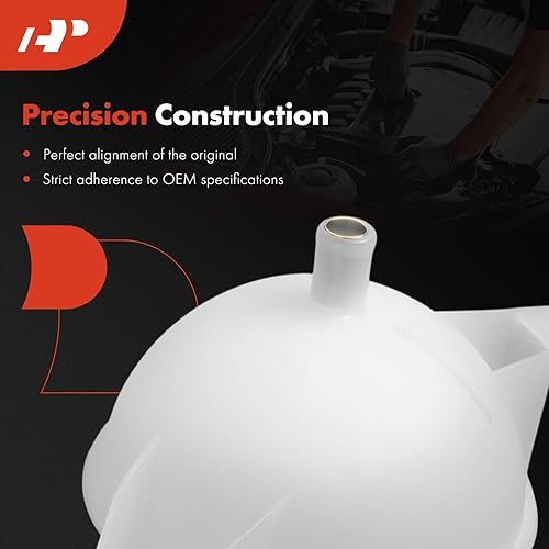 Miniatura 4 de A-Premium Tanque de depósito de recuperación de desbordamiento de refrigerante del motor con tapa Compatible con Ford Transit-150, Transit-250,