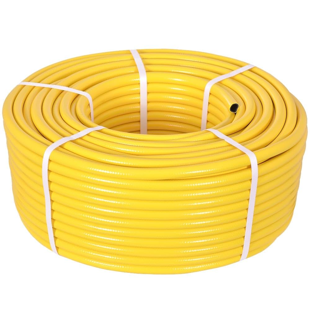 Hydrosure Yellow Flexible Garden Hose Pipe - 13Mm X 150M Durable 3 Layer Anti-Kink Made In The Uk
