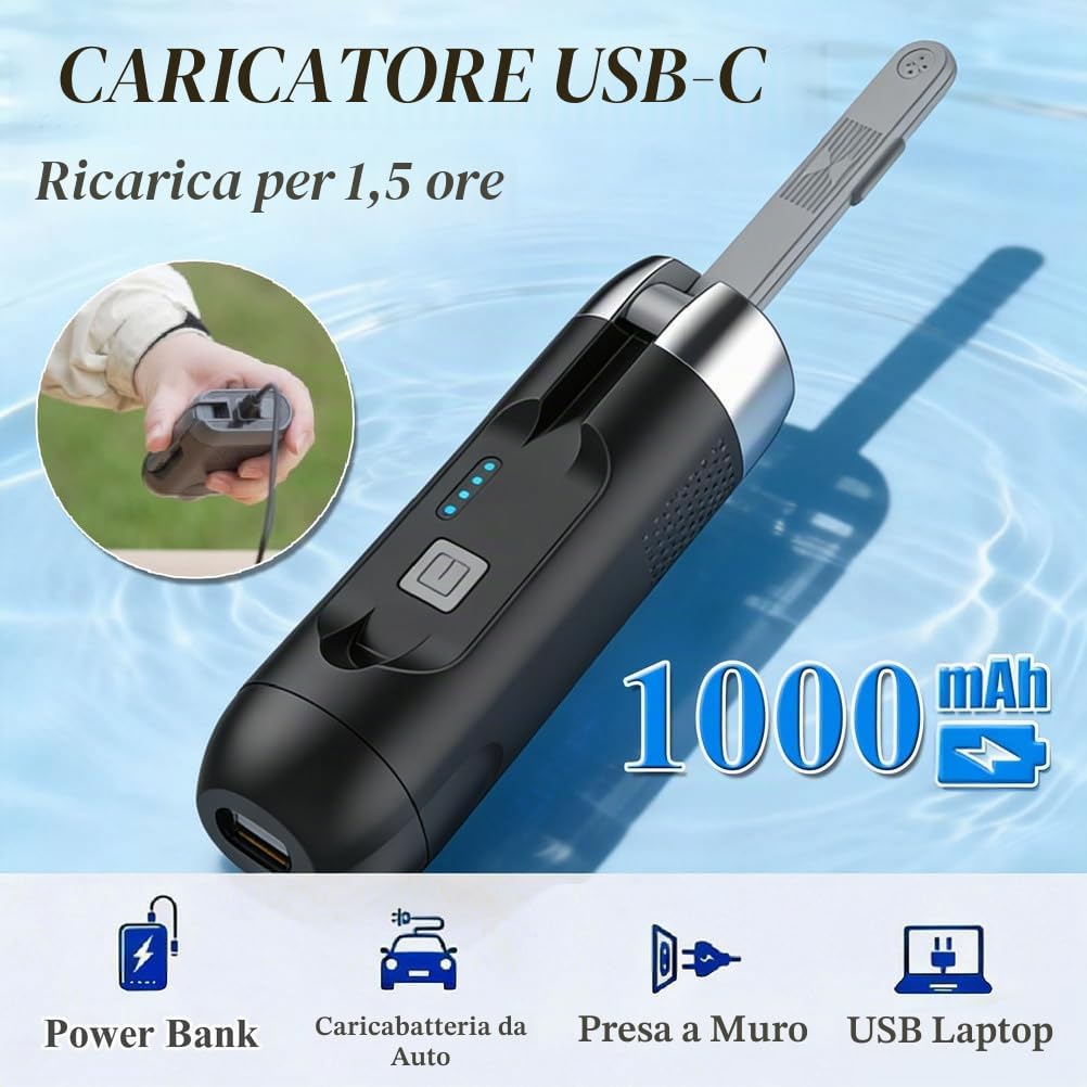 Bidet Portatile Elettrico con Serbatoio 380+260Ml,Peri Bottle Post Partum Ricaricabile,2 modalità,Ugello Pieghevole,Bidet da Viaggio Uomini Donne Perineali Emorroidi Anziani Bambino Campeggio
