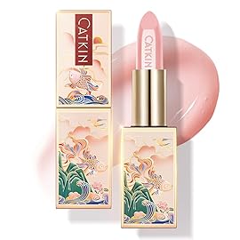 CATKIN Tinted Lip Balm Sheer Lip Stain Ultra Hydrating Lip Moistrurizer Lip Care with Vitamin E Nourishing For Cracked & Dry Lips 0.12 oz C16 CINNAMON - Light Pink