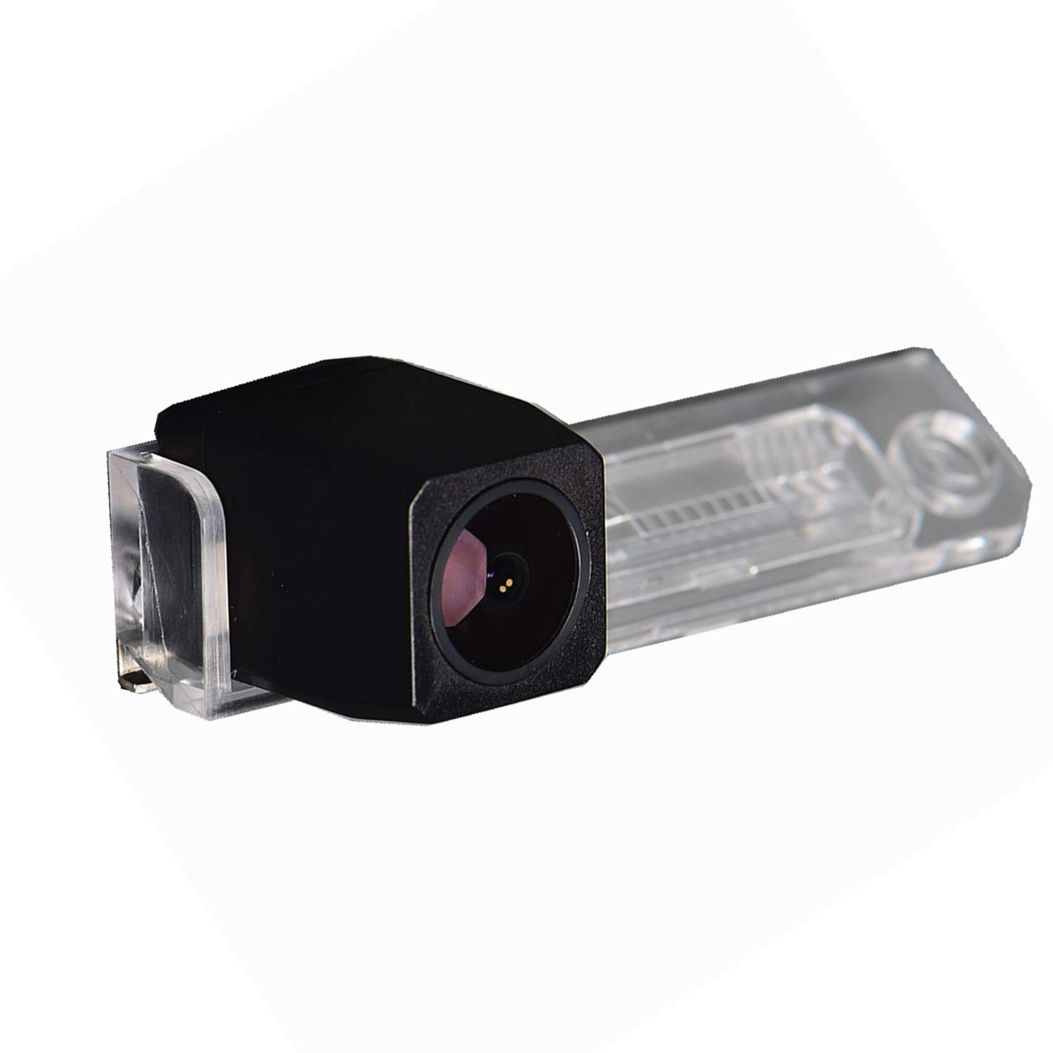 Color Vista Posterior de la cámara cámara de visión Trasera con líneas de cuadrícula como luz de la matrícula,Ayuda Sensor de Aparcamiento para B5/Touran/Golf Plus 2004-2007/T5 Transporter/Multivan