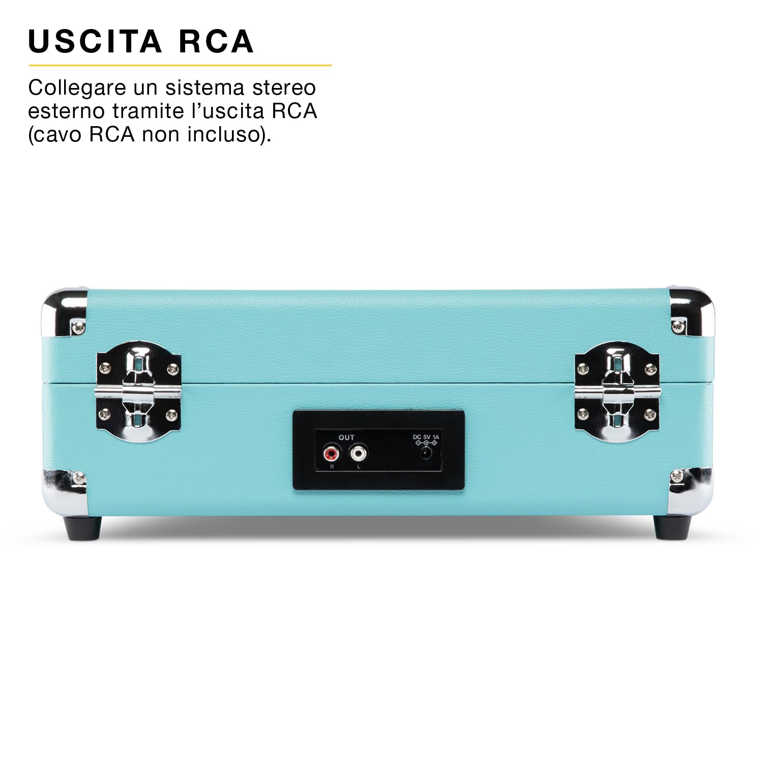 Victrola Journey II (Modello 2025) – Giradischi Bluetooth a Valigia 3 Velocità con Altoparlanti Stereo Integrati e Bassi Potenziati, Bluetooth Bidirezionale, Uscite RCA e Cuffie (Rosa)