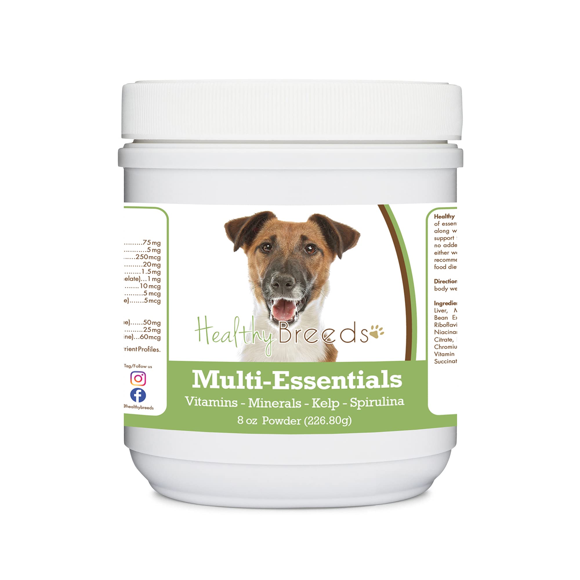 Healthy Breeds Smooth Fox Terrier Multi-Essentials Powder for Dogs 8 oz