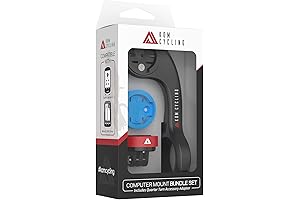 KOM Cycling CM06 Quick Release GoPro Computer Mount for Wahoo and Garmin Bike Computers