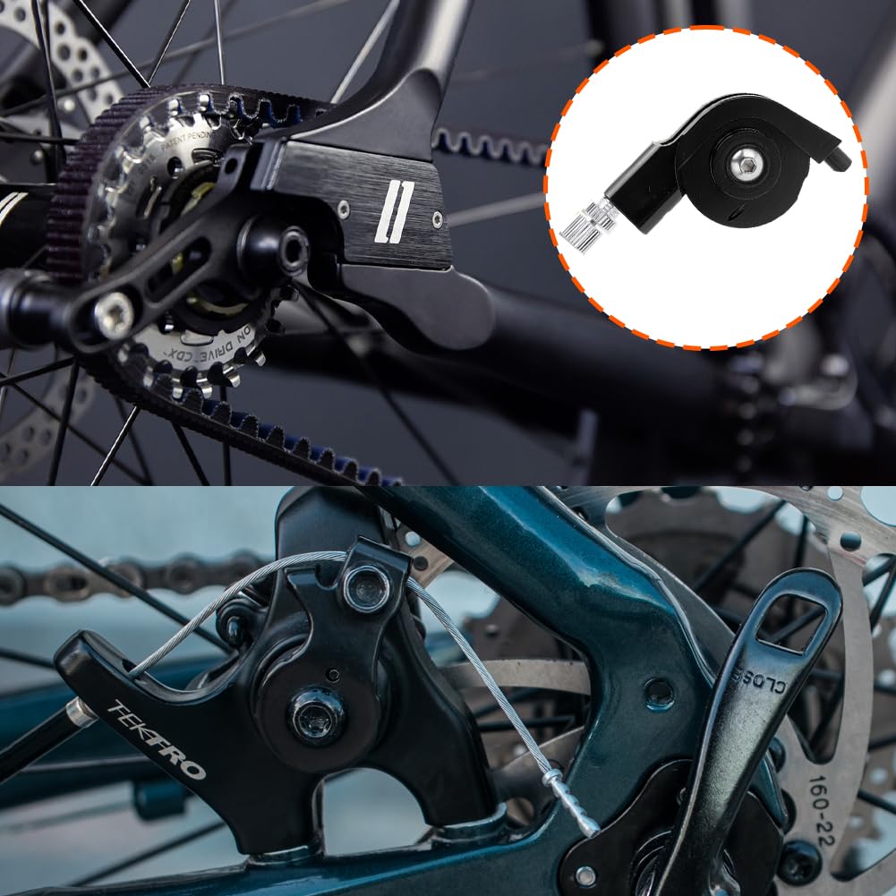 Regolatore per Ciclismo su Strada,Bici da Strada Forma di V Freni Regolabile Staffa Bicicletta Convertitore Sedile Fisso in Lega Alluminio Bici Scooter Ciclomotore Posteriore Ruota Monopattino