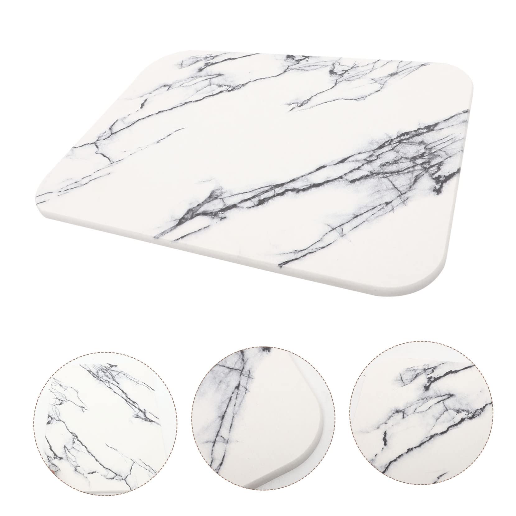 Tapis De Cuisine Diatomite Antidérapant Tapis Lavable pour Salle De Bain Et Cuisine Marbre pour Sol Absorbant Confort Et Style pour Votre Intérieur
