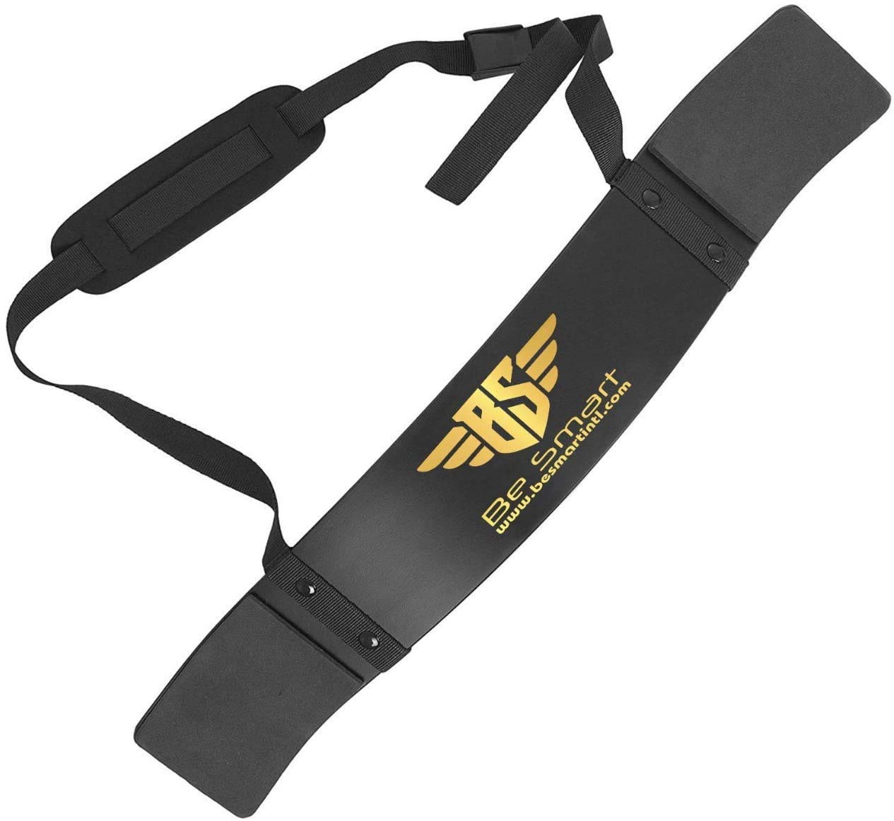 Heavy Duty Arm Blaster Bodybuilding Bomber Bizeps Curl Trizeps Muskel Fitness UK (schwarz)