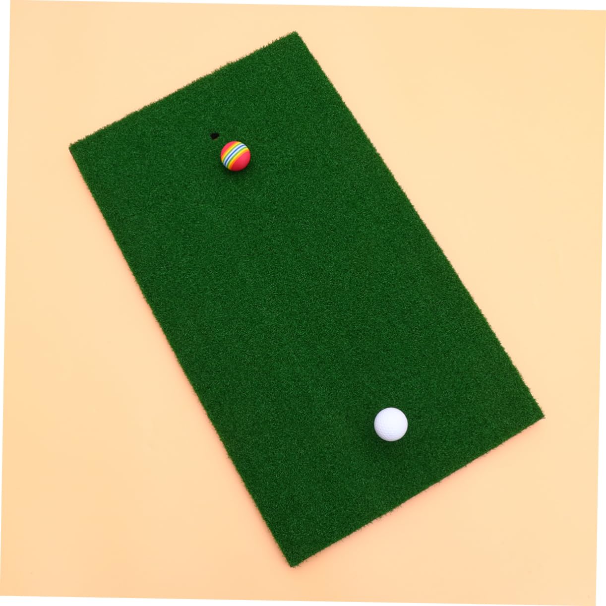 GAROZATION Golf Swing Training Mat Portable Hitting Mats for Practice on Realistic Turf Pp Material