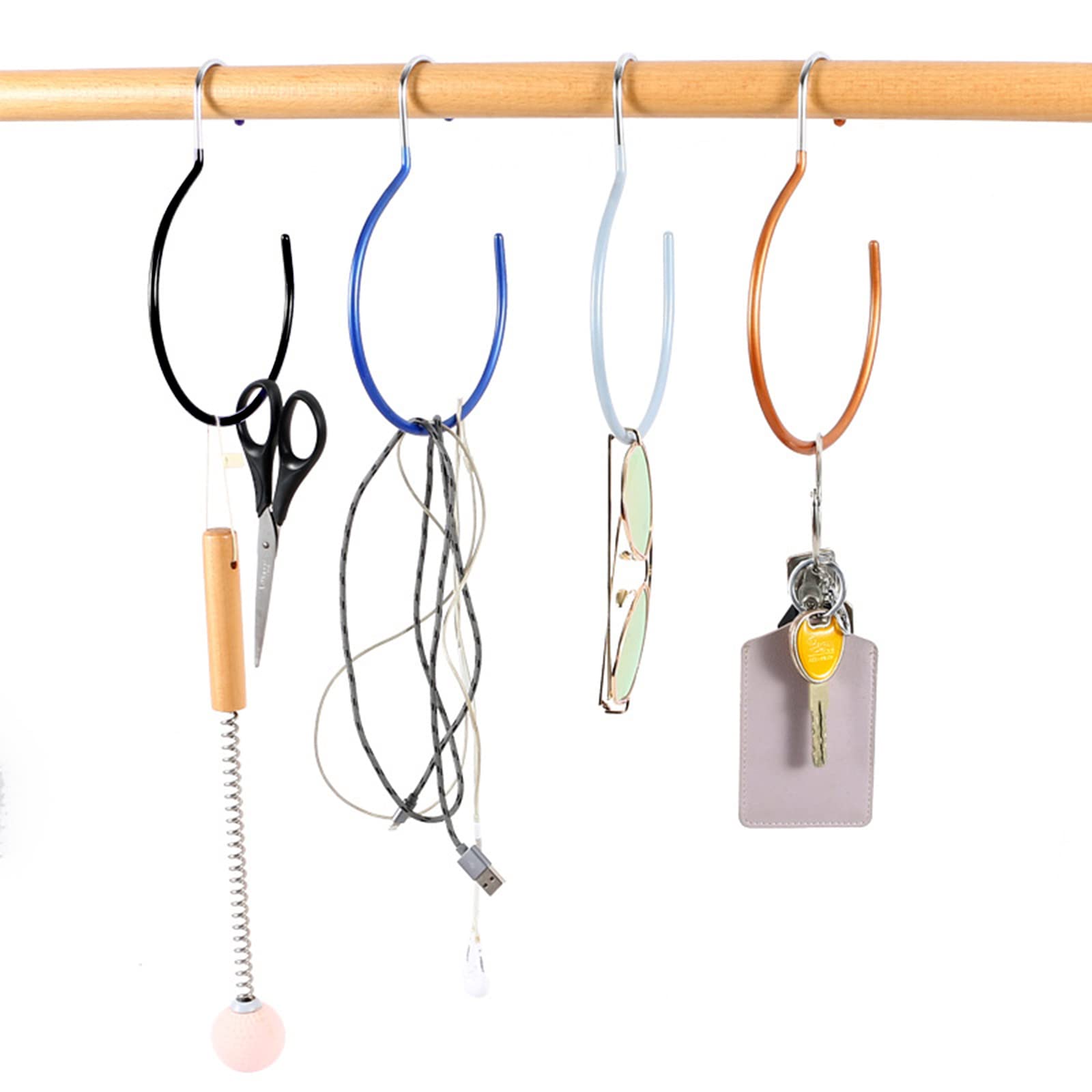 Gancio Per Sciarpa E Cravatta - Organizzatore Armadio Antiscivolo, 3 Pezzi - Foto 14