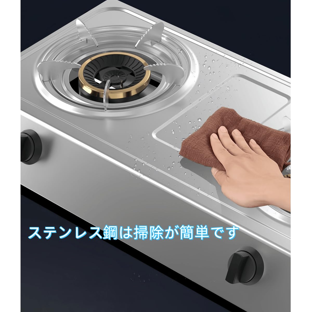 LPガスコンロ 状態良好 Amazon.co.jp: ryouya ダブルバーナーガスコンロ。都市ガスとプロパン