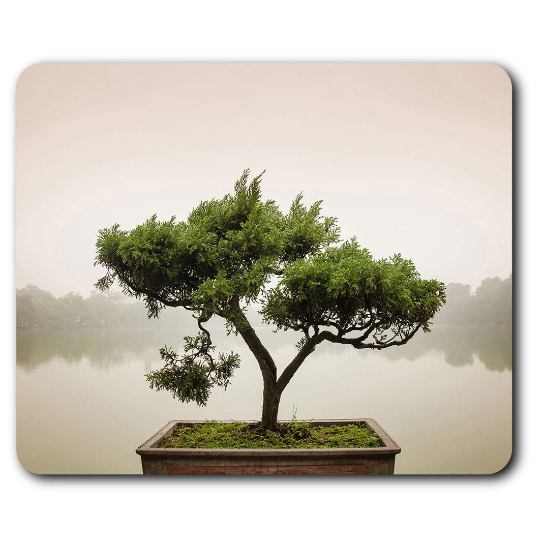 Destination Vinyl Ltd Bonsai Japanese Trees Mouse Mat Pad Computer PC Laptop Gaming Office Home Desk Accessory Gadget 3124