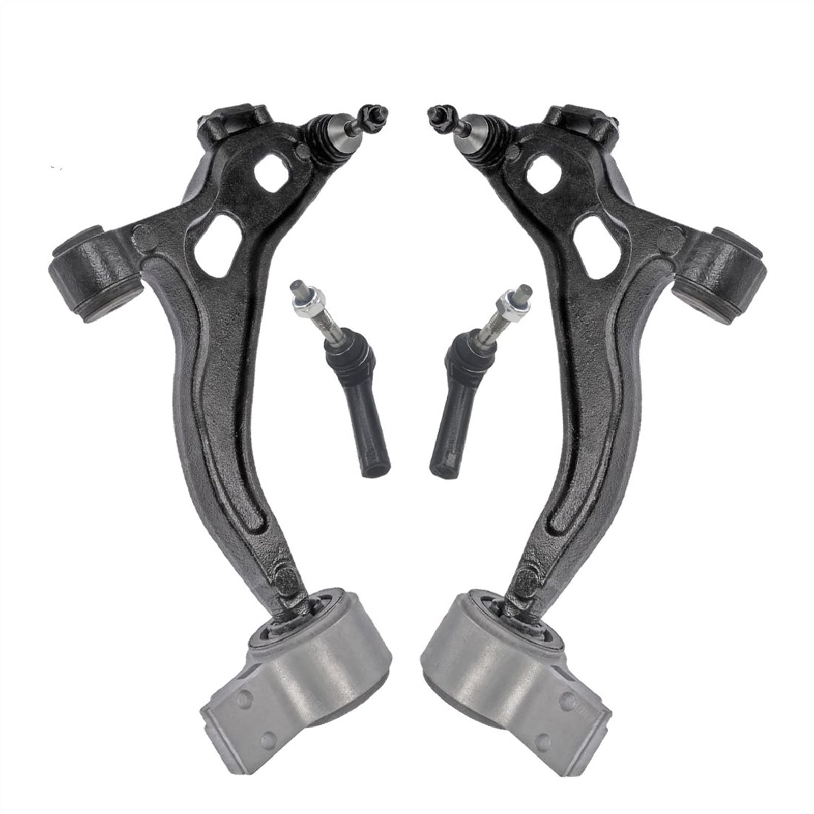 Bracci sospensioni Auto Compatibile con Ford per Taurus per Flex 2010 2011 2012 MCF2260 MCF2259 Kit Tirante di Controllo Inferiore della Sospensione Anteriore Esterno Ricambi Auto