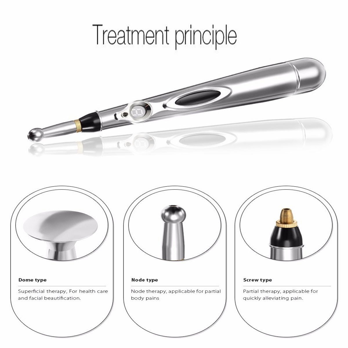Acupuncture Stylo, Meridian électrique Énergie Masseur de Soulagement de la Douleur