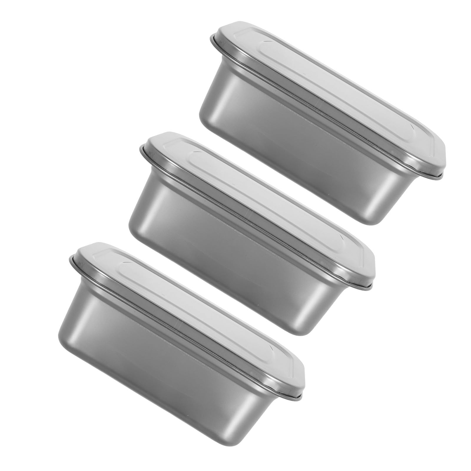 Eiscremebehälter mit Deckel 1, 2 L aus Edelstahl