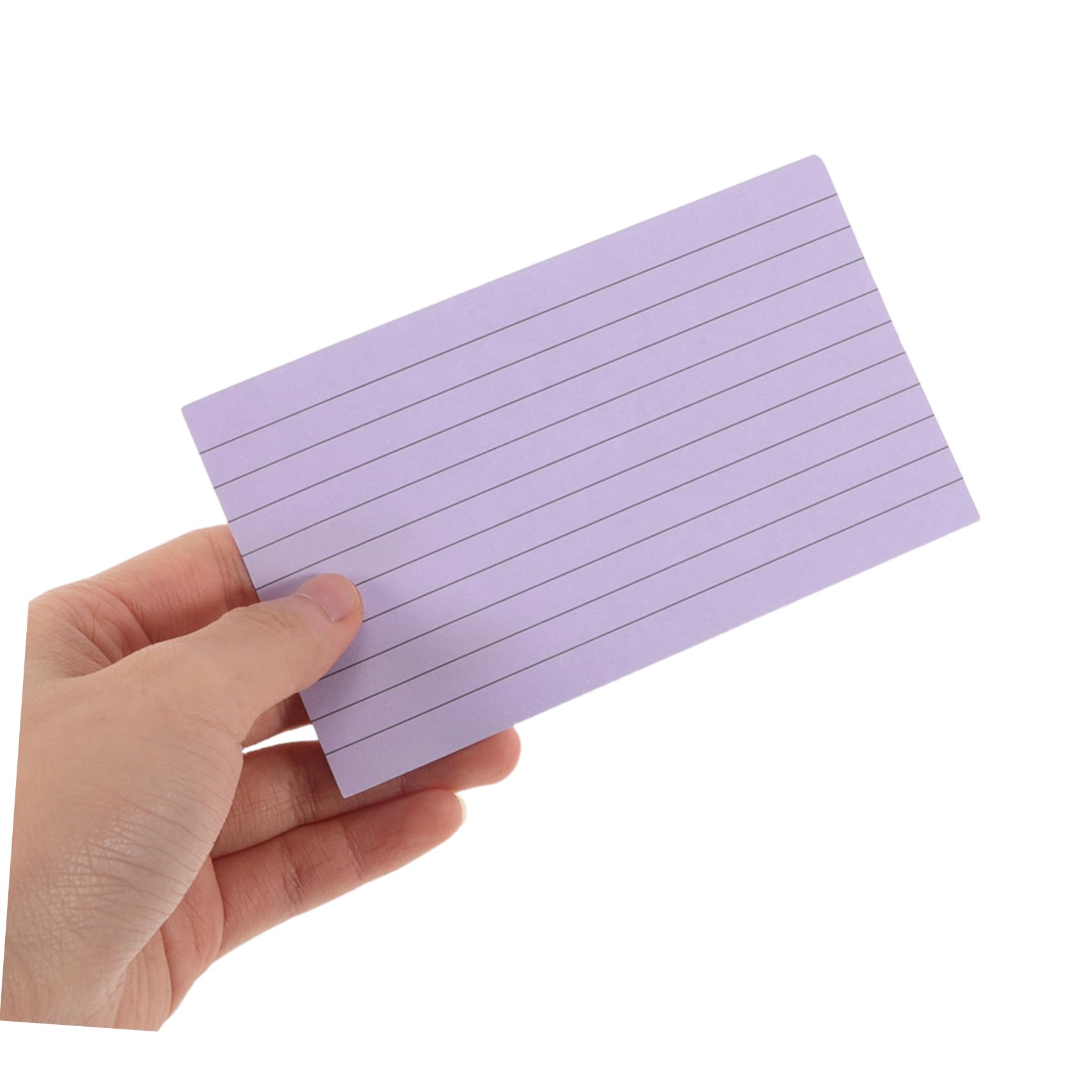 NUOBESTY 600stücke Farbige Karteikarten aus Stabilem Kartonpapier Liniert Beidseitig Beschreibbar für Effizientes Lernen oder Notizen Vielseitig Einsetzbar für Schüler Studenten