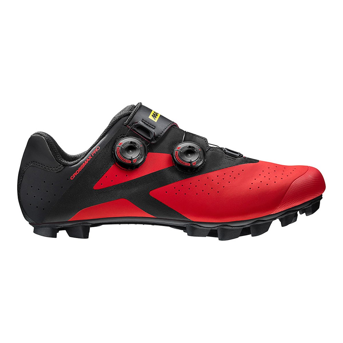 Mavic Crossmax Pro Shoe 12.5 Black/Fiery Red