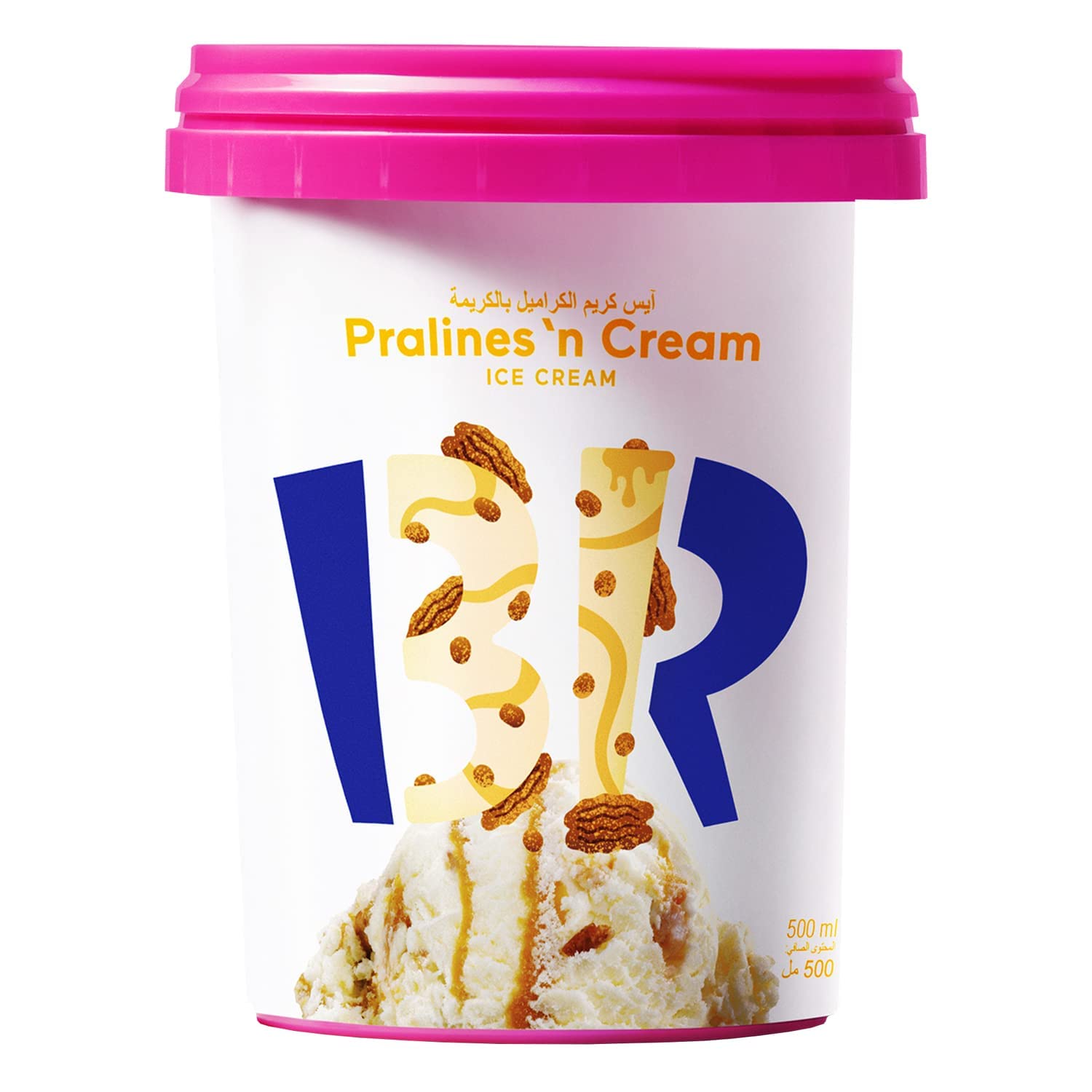 Baskin Robbins Pralines n Cream Ice Cream, 500 ml