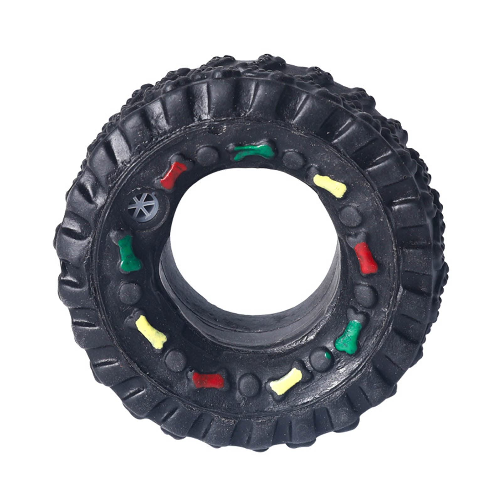 Maxtonser Elasticity Tire Dog Toy for Small and Sized Dogs Dog Interactive Pet Supplies Puppy Training Molar