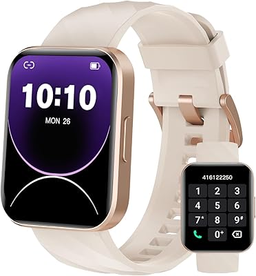 Orologio Smartwatch Uomo Donna Chiamate Bluetooth Smart Watch con Contapassi Car