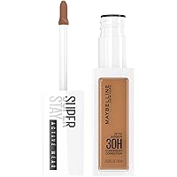 Vista 34 de Maybelline Maquillaje corrector líquido Super Stay, corrector de cobertura completa, hasta 30 horas de uso, resistente a la transferencia, acabado