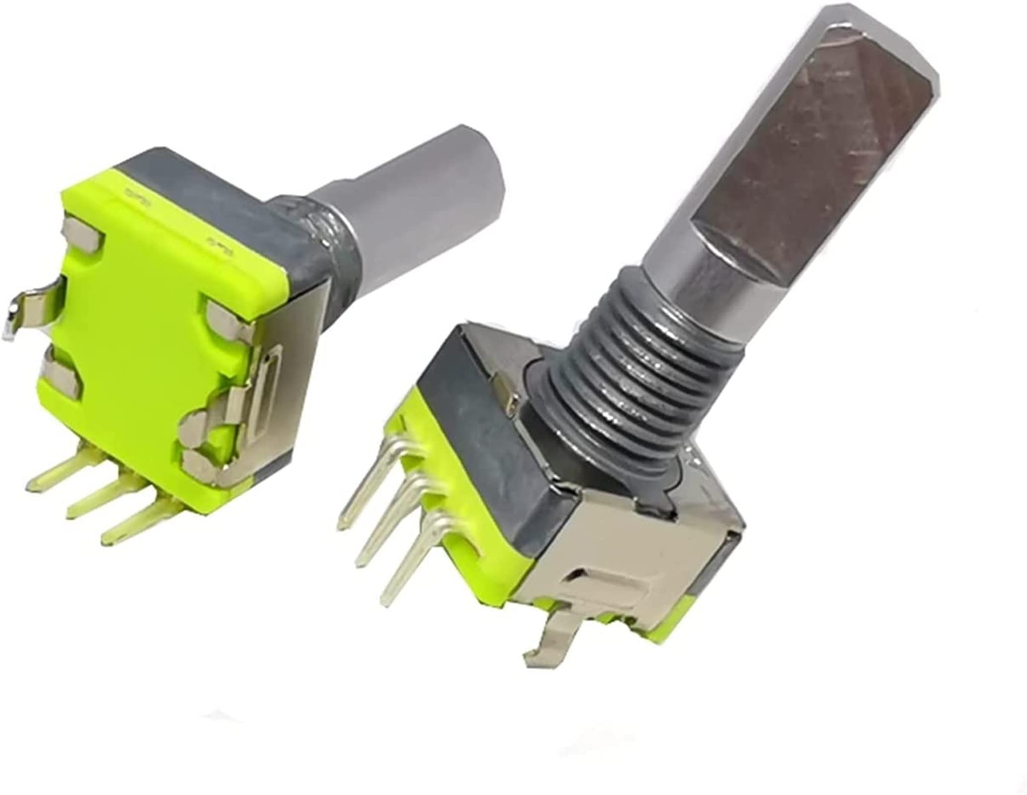 EC11 encodeur rotatif 360 potentiomètre 20mm axe prune interrupteur 3 broches pas à pas