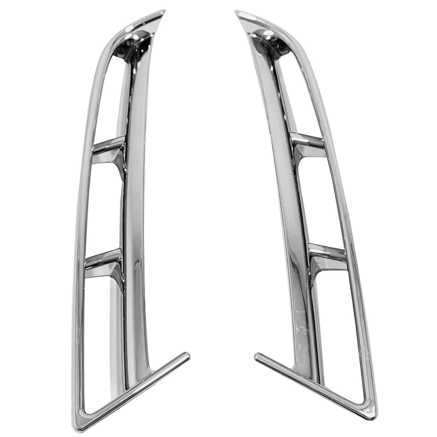 HIGH FLYING for Hyundai Tucson 2022 2023 2024 2025 Car Exterior Accessories Front Fog Light Lamp Cover Trim ABS 2pcs Chrome (NOT Fit N Line)