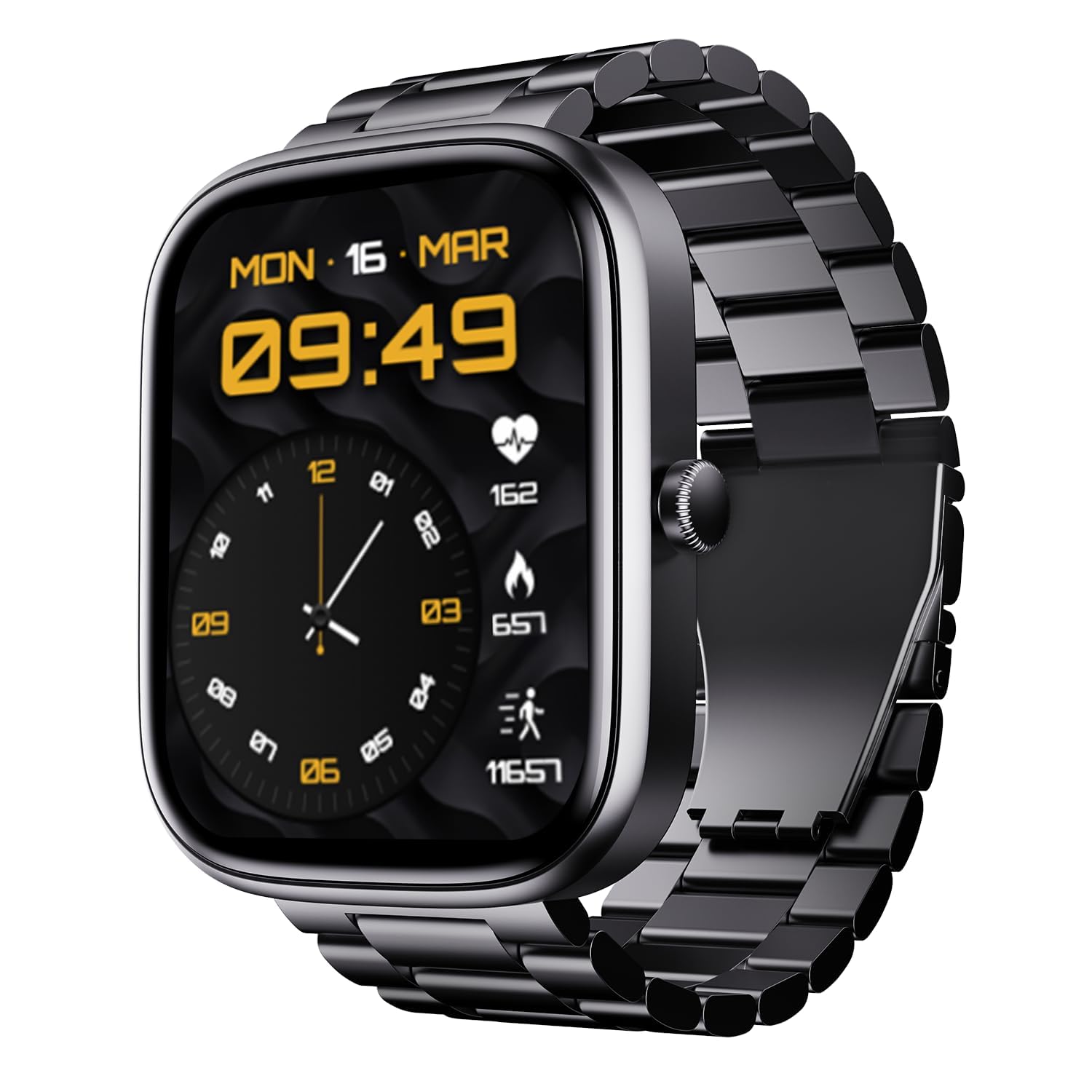 Ultima Chronos with 1.96" AMOLED Display,Advanced BT Calling,Coins,DIY Watch Face Studio,Female Wellness,HR & SpO2 Monitoring, Energy & Sleep Score,IP67, Smart Watch for Men & Women (B0D2XBMRPQ) Amazon Price History, Amazon Price Tracker